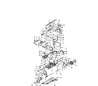 Hoover U6311-930 power drive - agitator housing diagram