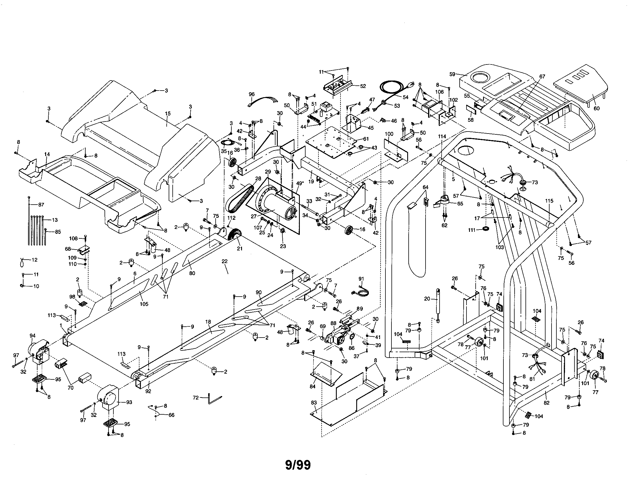 Treadmill - hrtl06190