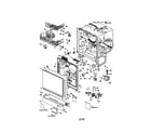 Kenmore 3631654595 dishwasher (363.1654595) diagram