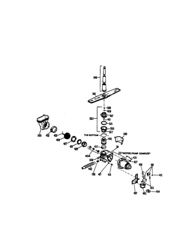 Motor pump mechanism(363.1444195)
