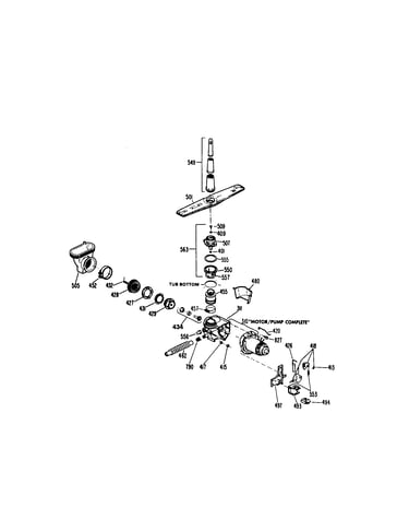 Motor pump mechanism (363.1434595)