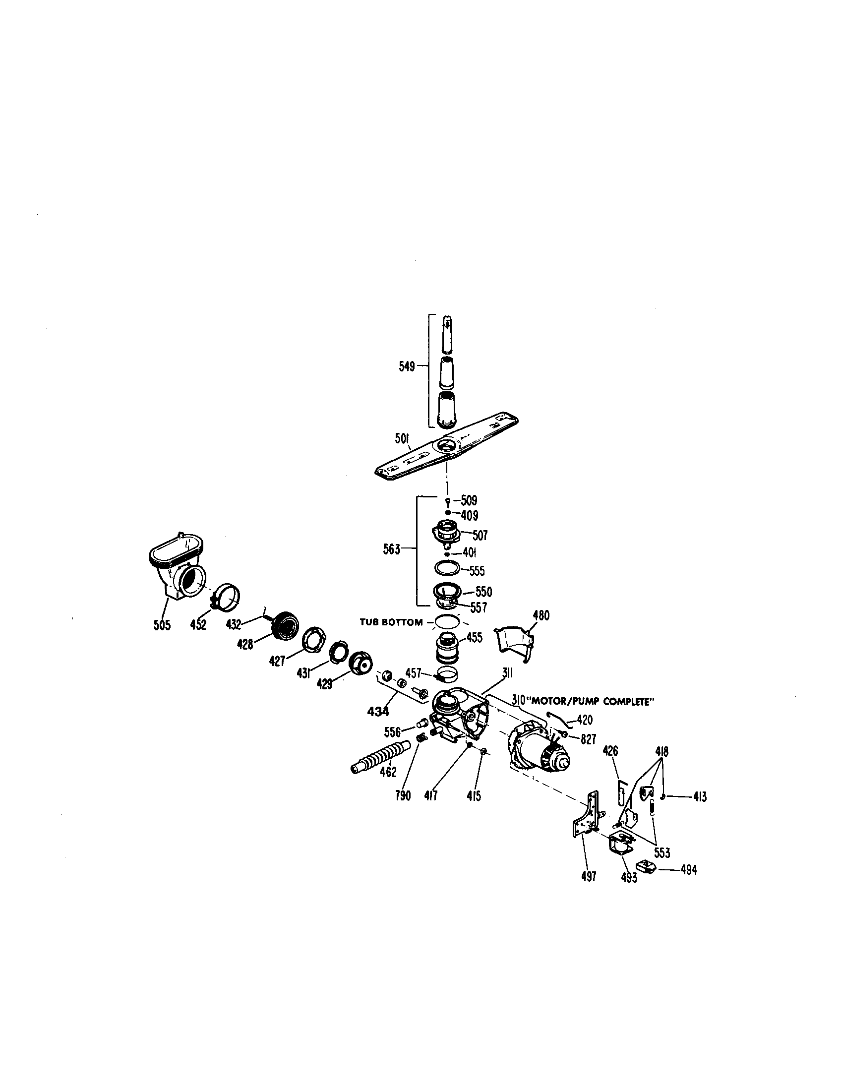 Motor pump mechanism (363.1404895)