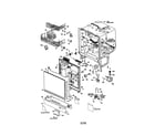 Kenmore 3631654195 dishwasher (363.1654195) diagram