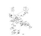 Delta 40-540 16" variable speed scroll saw diagram
