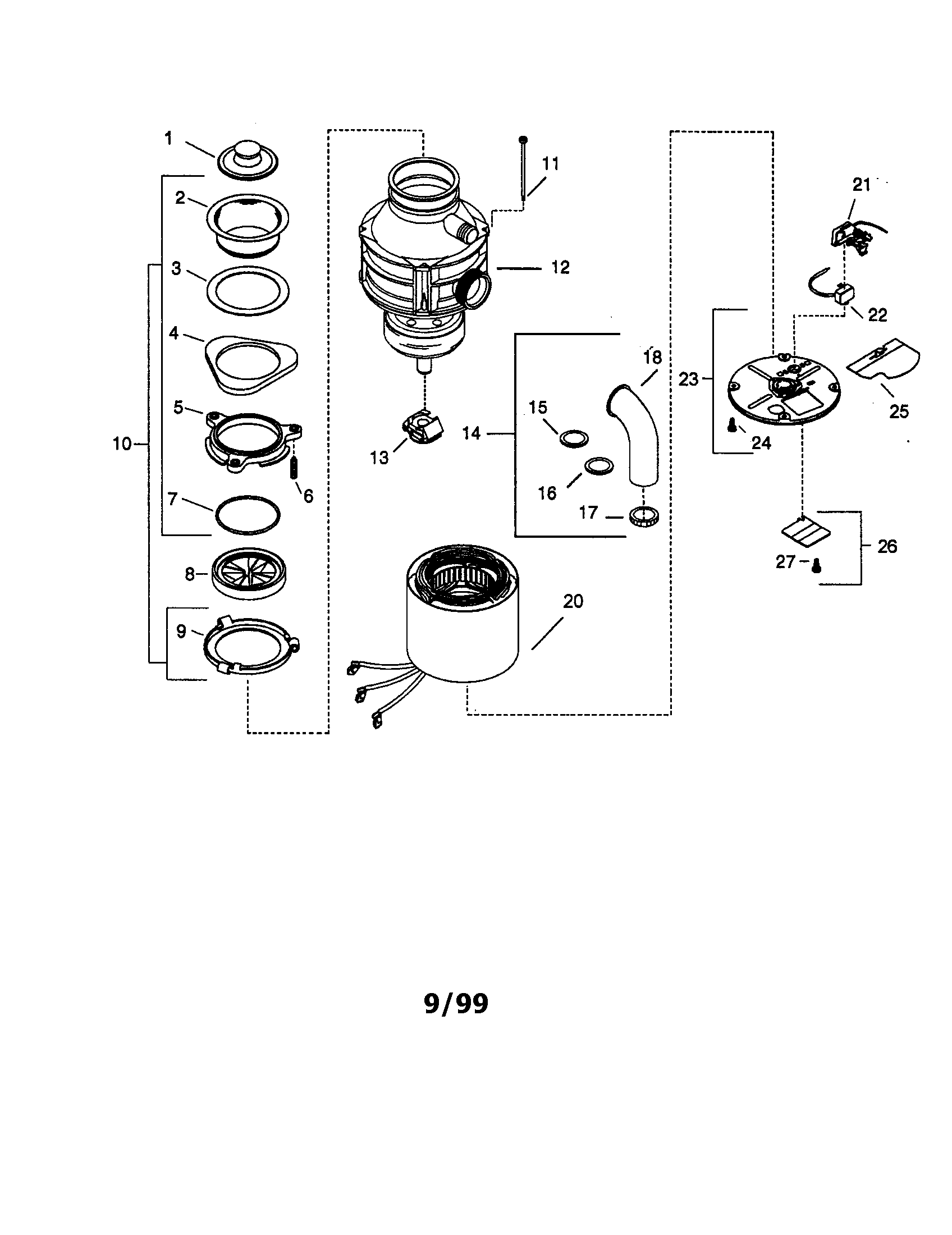 KENMORE DISPOSER (UL)