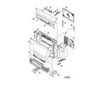 Rinnai RCE-506A louver assembly rce 506a diagram