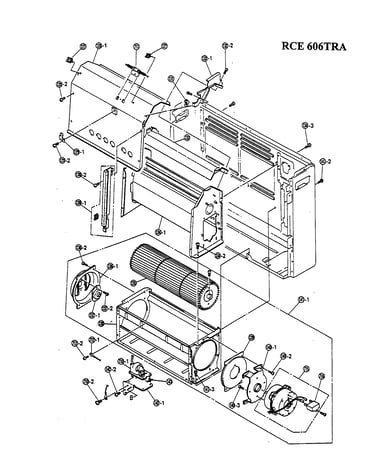 Blower - rce 606tra