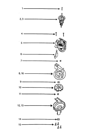 Armature and motor brush kit