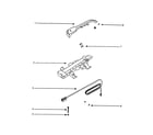 Eureka 7601B upper handle assembly diagram