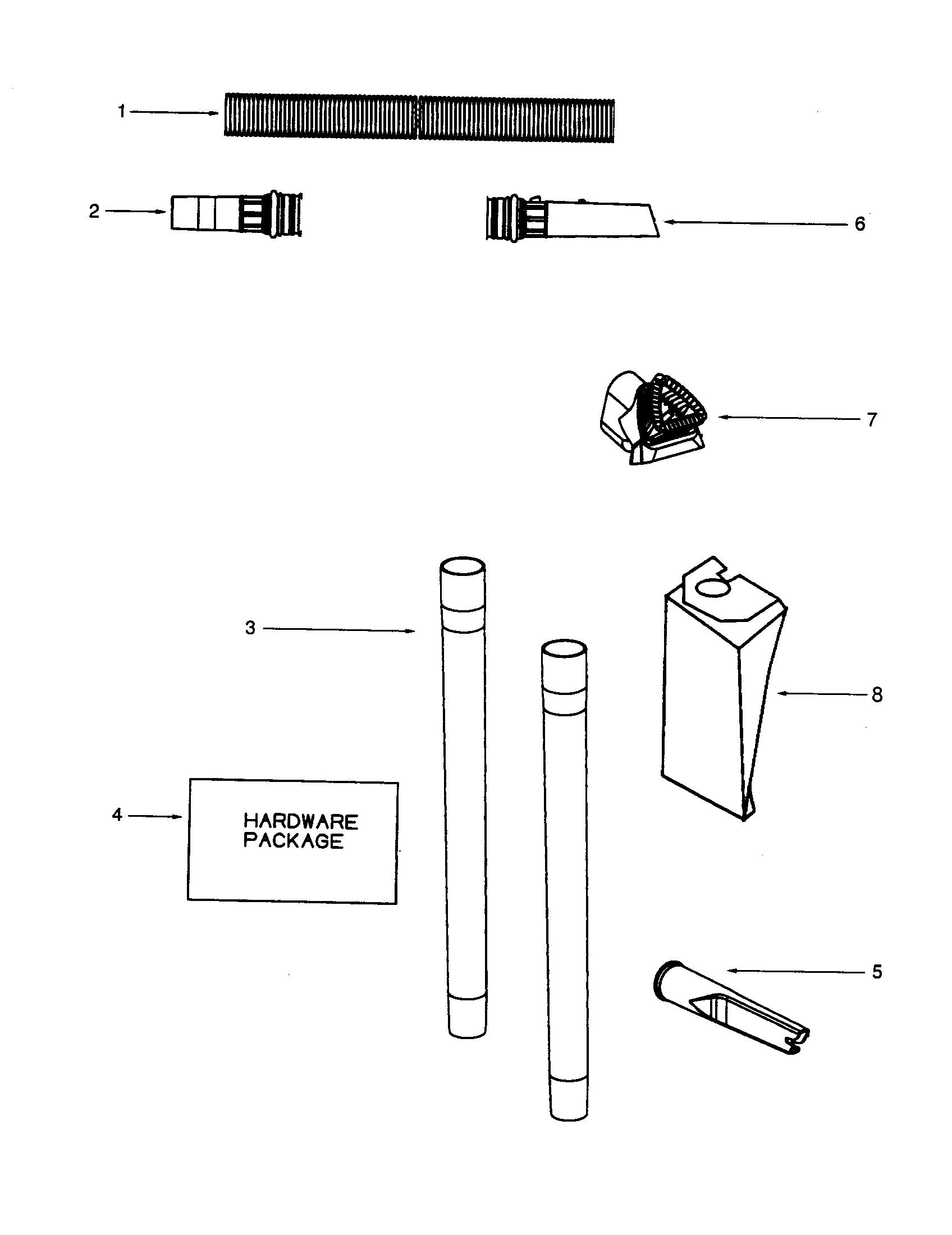 Hose attachments