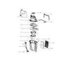 Eureka 4485AT cyclone assembly diagram