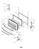 Freezer door tsi/ts/tci/tc18a3