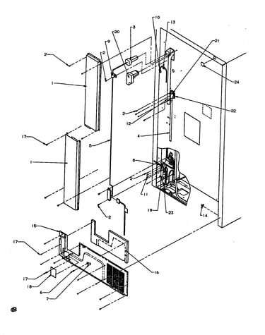 Cabinet back