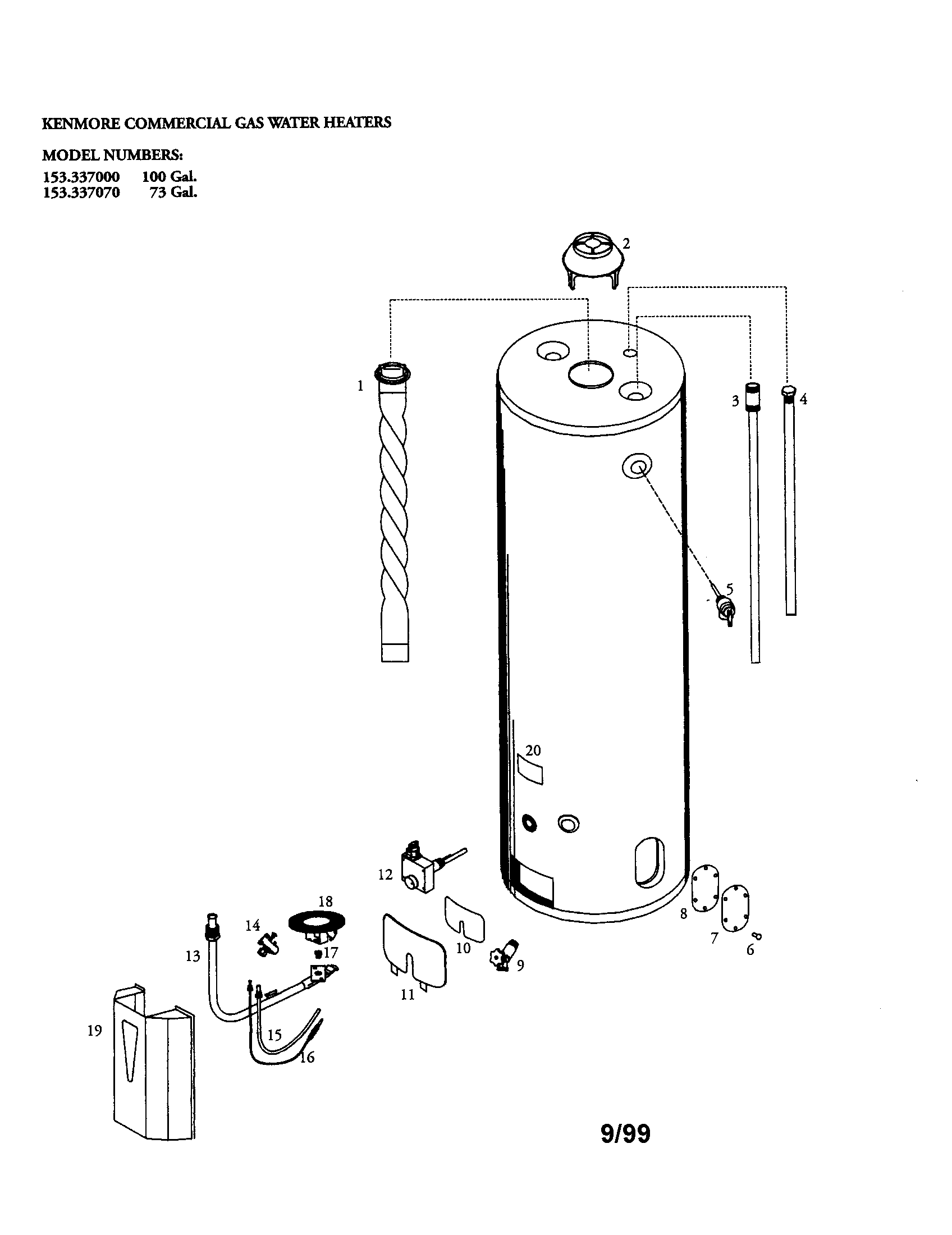 Gas water heater