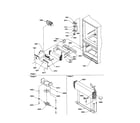 Kenmore 59679142991 evaporator and freezer control assembly diagram