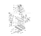 Kenmore 59679142991 machine compartment assembly diagram