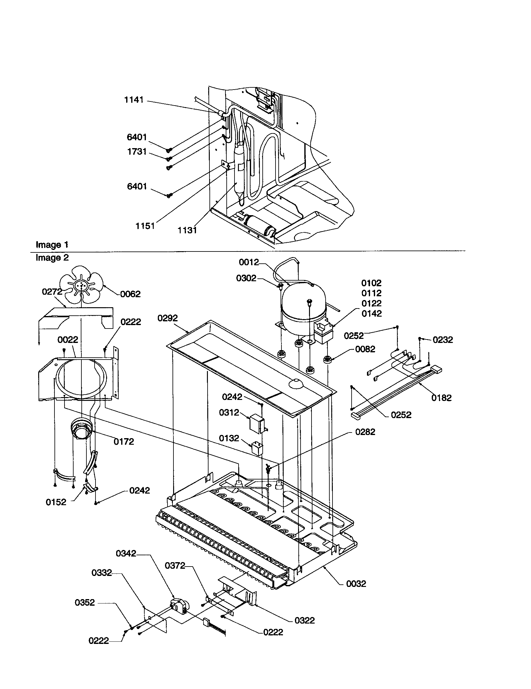 Machine compartment assembly
