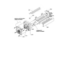 Kenmore 59679142991 ice maker assembly and parts diagram