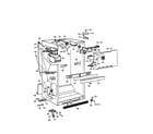Kenmore 36377962790 cabinet parts diagram