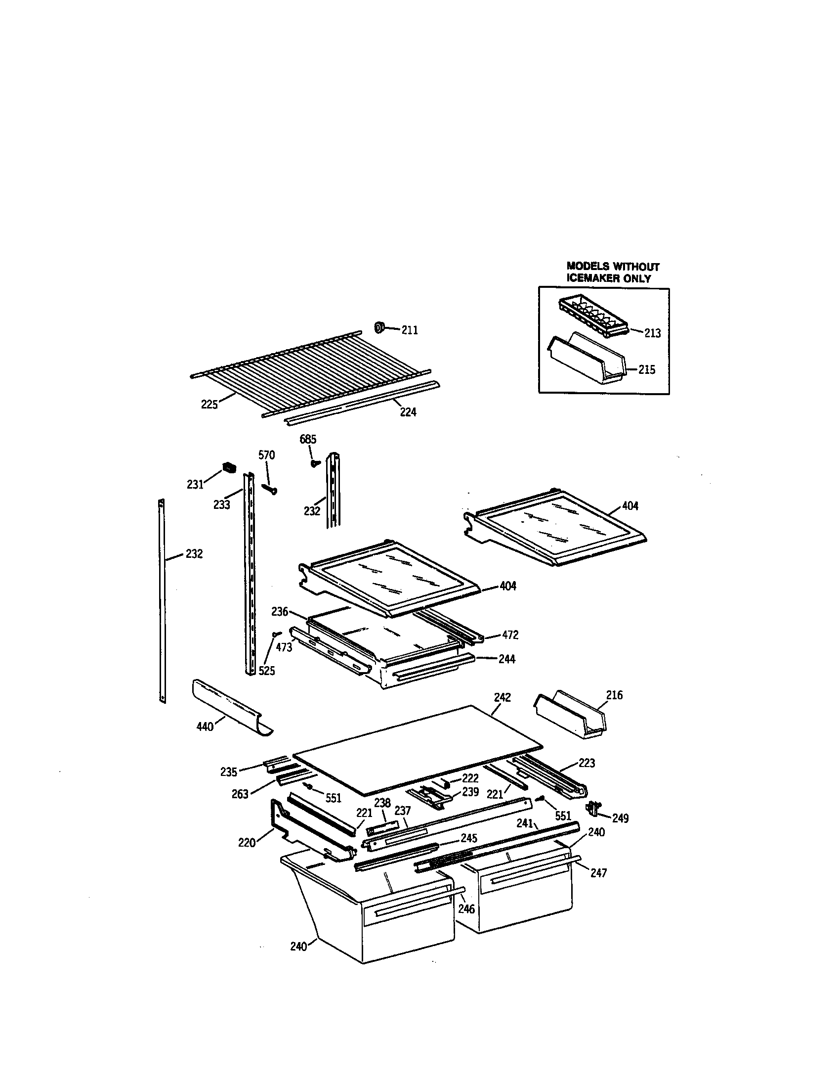 SHELF PARTS