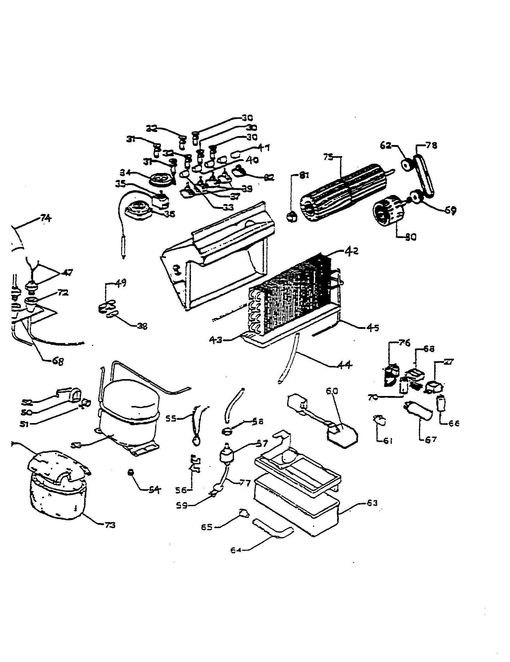 Evaporator coil