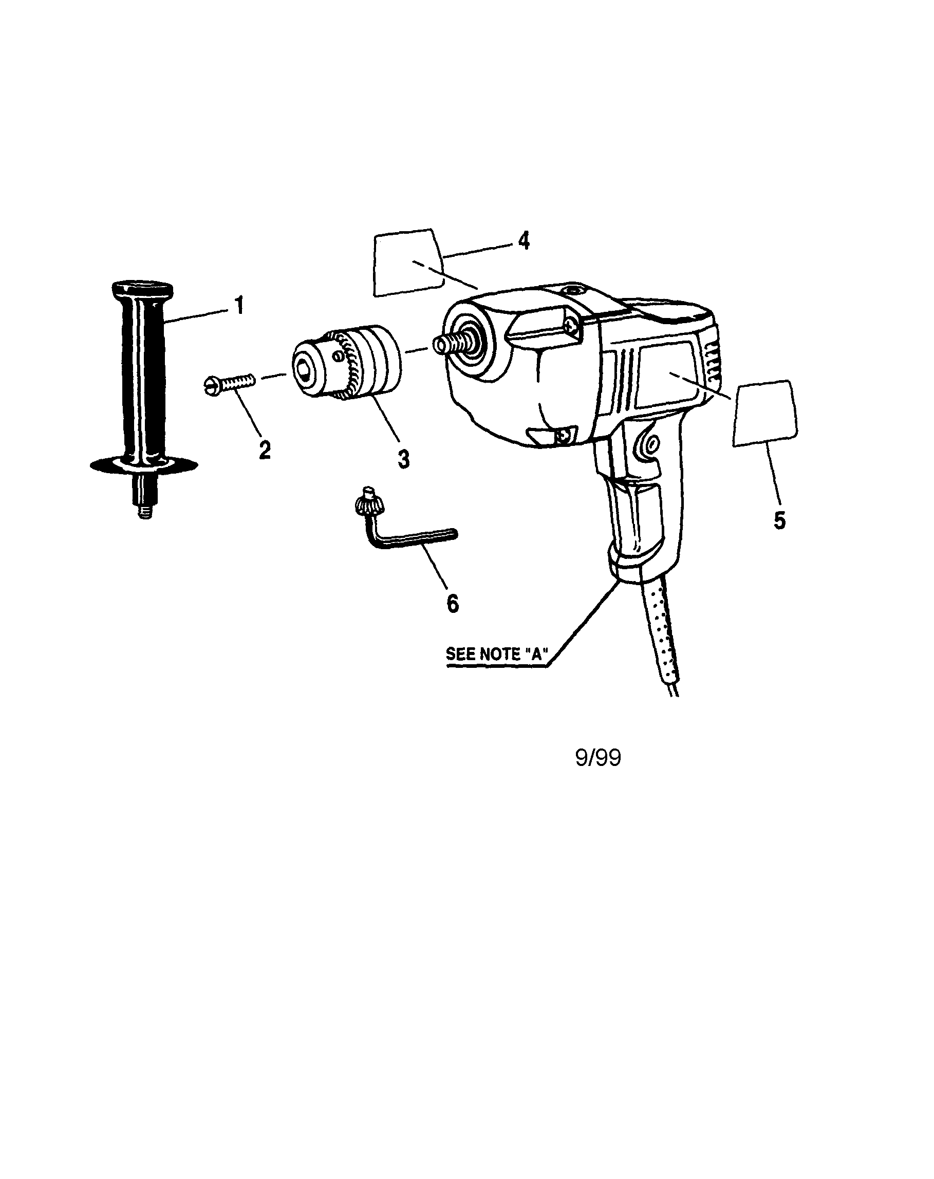 Companion 1/2" electric drill