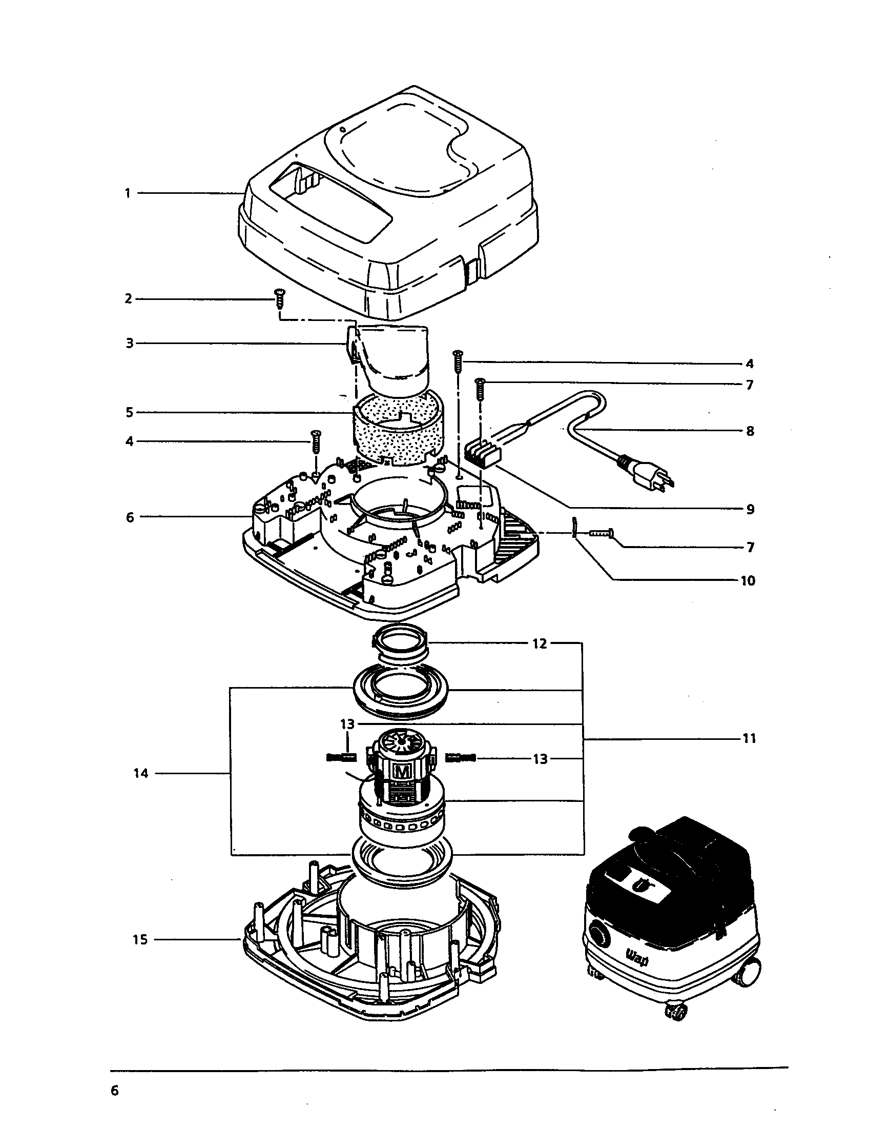 SQ10GALLON MOTOR