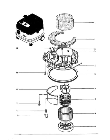 Sq10gallon filter