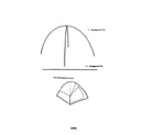 Sears 308781211 dome tent 308781211 diagram