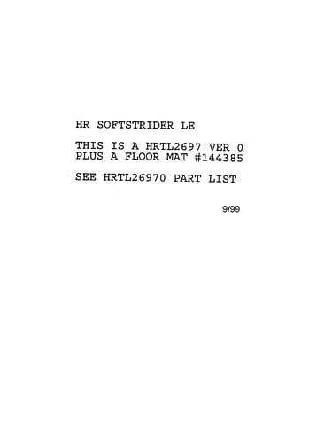 Hr softstrider le