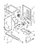 Dryer cabinet and motor
