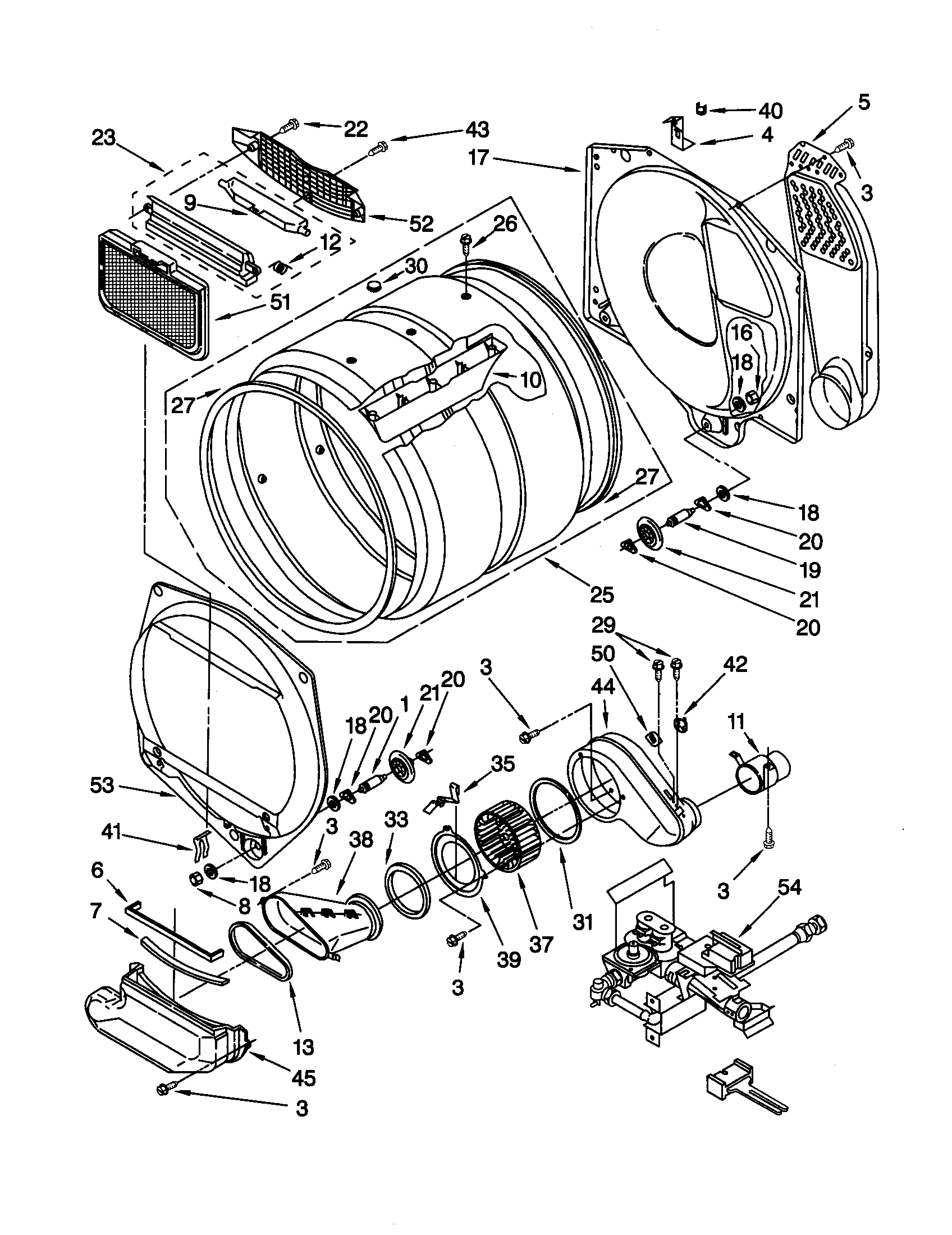 DRYER BULKHEAD