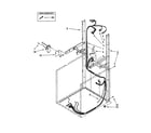 Kenmore 11098764792 dryer support and washer harness diagram