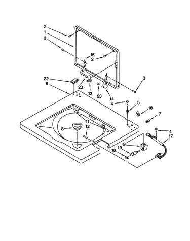 Washer top and lid