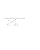 Opional filler trim kit