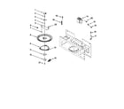 Kenmore 66569612990 magnetron and turntable diagram