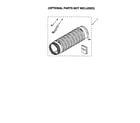 Kenmore 11098752792 side exhaust extension kit diagram