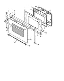 Oven door