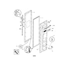 Kenmore 25359683992 freezer door diagram