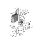 DeLonghi DN40UL evaporator coil diagram