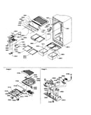 Interior/drain block/control assy.