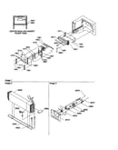 Evaporator/fan motor assembly