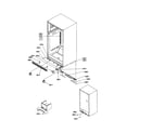 Amana TX22V2E-P1306503WE ladders and lower cabinet diagram