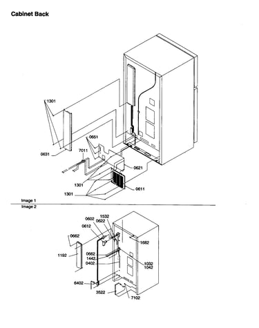 Cabinet back