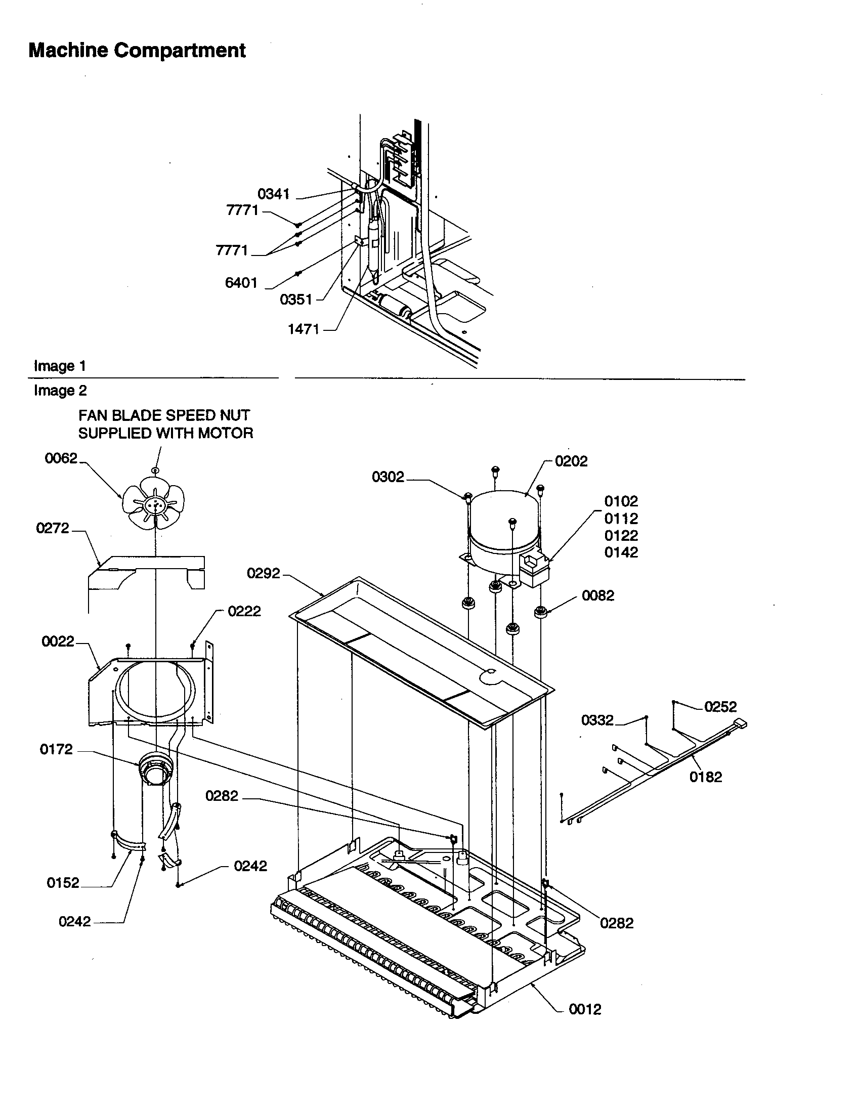 Machine compartment