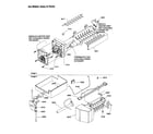 Amana TM18V2W-P1318006WW ice maker assembly and parts diagram