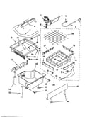 Evaporator/ice cutter grid/water