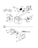 Top hinge/condenser/compressor area