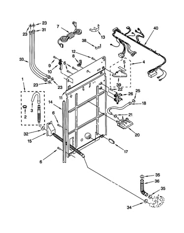 Rear panel