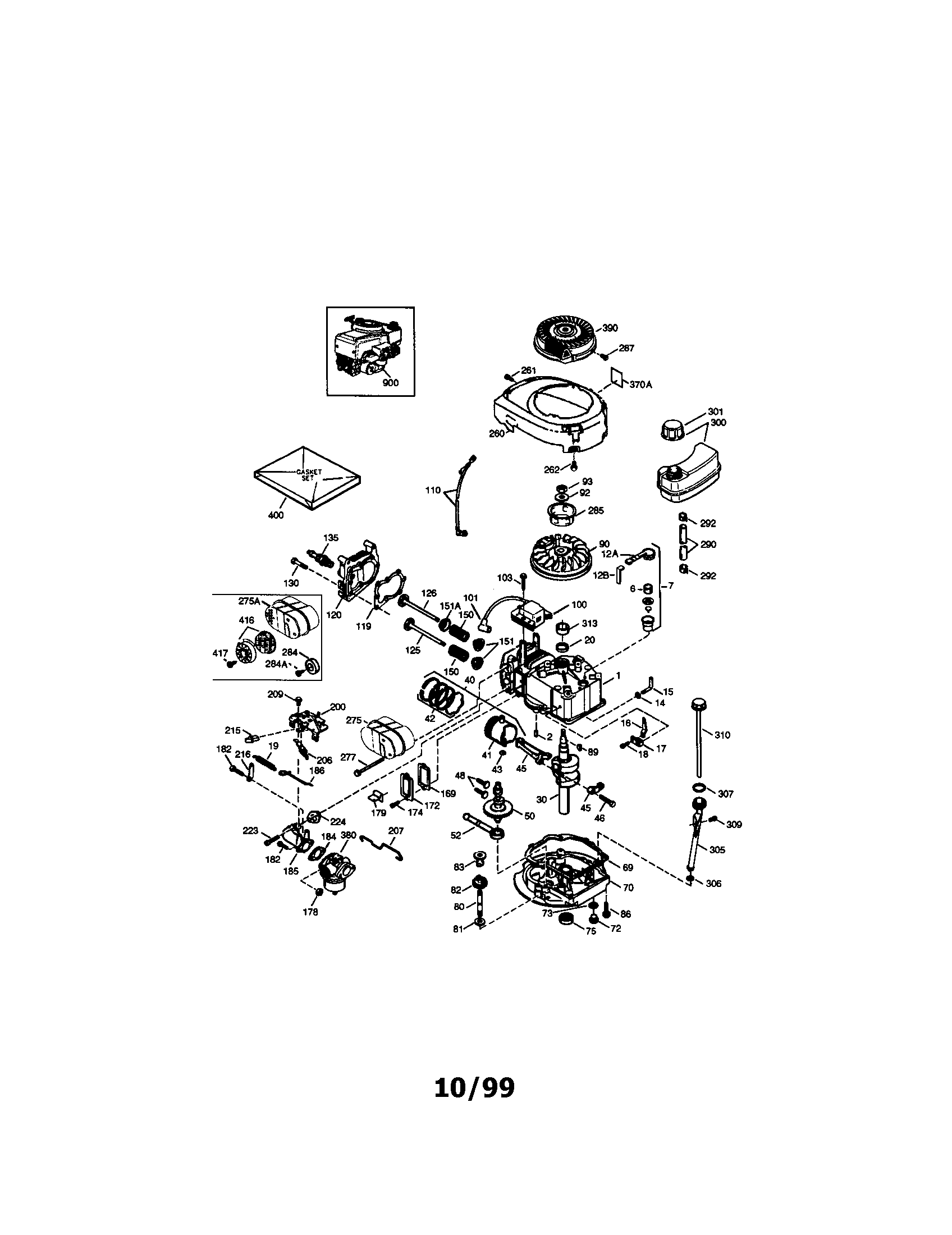 CRAFTSMAN ENGINE-143003800